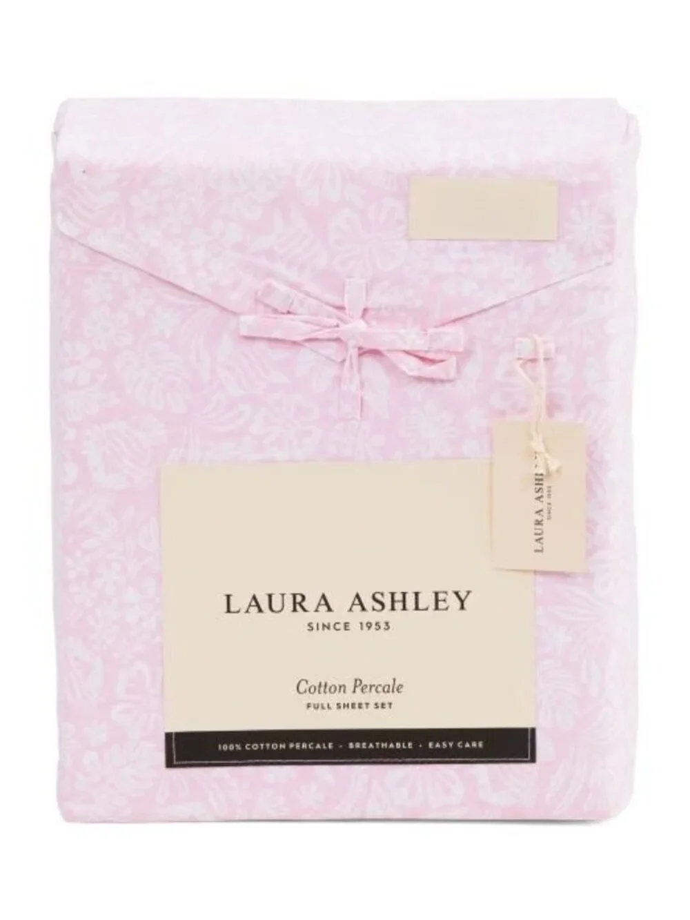LAURA ASHLEY Cotton Floral Sheet Set
